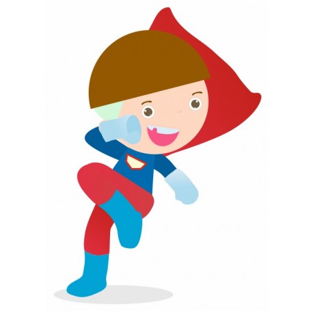 sticker mural superhero pas cher