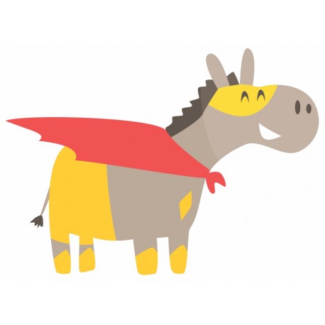 stickers fille superhero