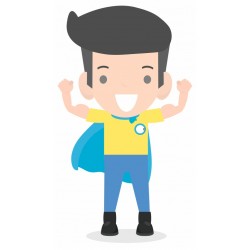 stickers hero chambre