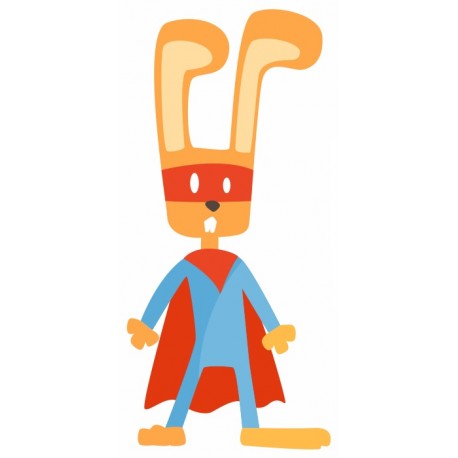 stickers hero lievre