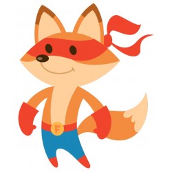stickers hero renard