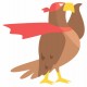 stickers superhero aigle