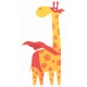 stickers superhero giraffe