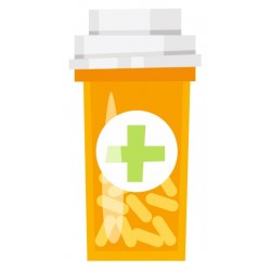 autocollant boite medicaments