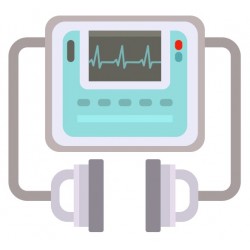 autocollant defibrilateur