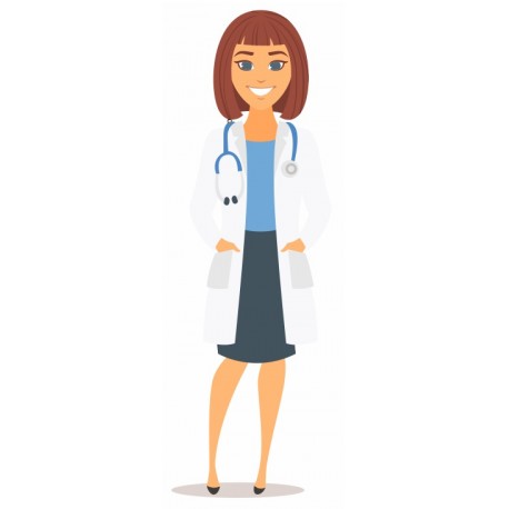 autocollant infirmiere