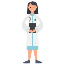 autocollants muraux medecin