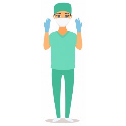 sticker chirurgienne