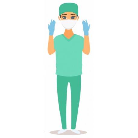 sticker chirurgienne