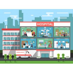 sticker hopital geant