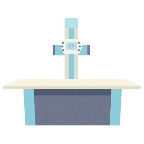 sticker machine radiologie hopital