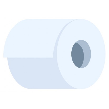 sticker papier toilettes