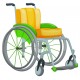 stickers fauteuil roulant