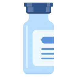 stickers flacon vaccin