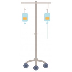 stickers intraveineuse hopital