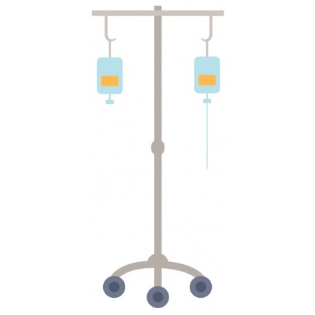 stickers intraveineuse hopital