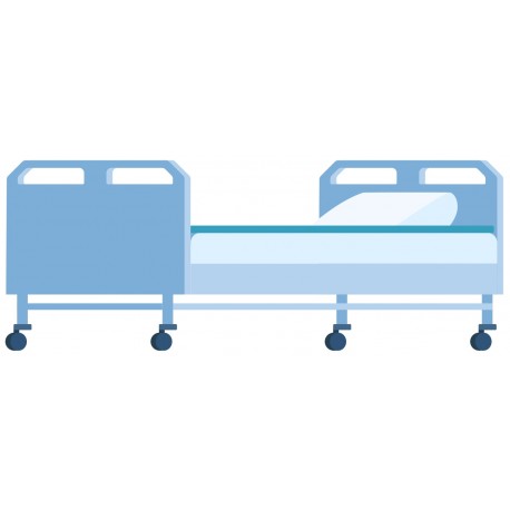 stickers lit hopital