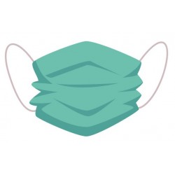 stickers masque chirurgical