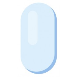 stickers medicament comprime oval