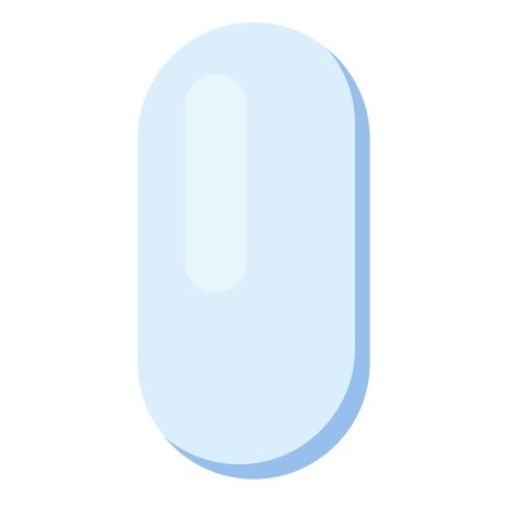 stickers medicament comprime oval