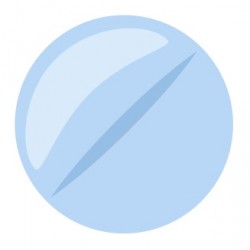 stickers medicament comprime rond