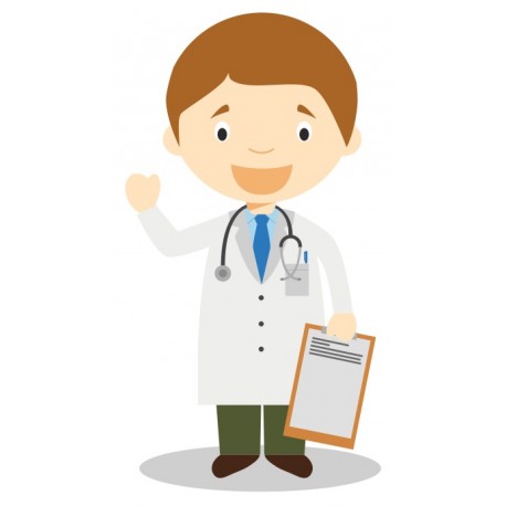 stickers mural medecin