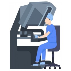 stickers robot chirurgical chirurgien