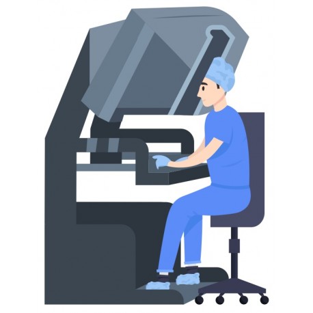stickers robot chirurgical chirurgien