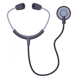 sticker stethoscope