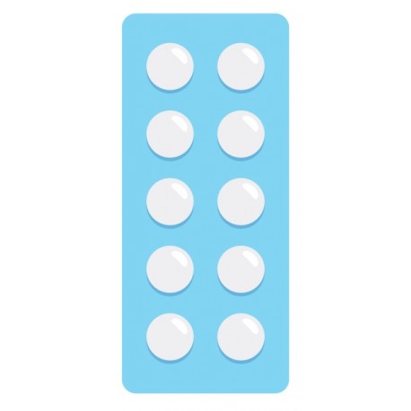 sticker tablette medicament