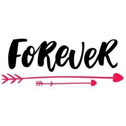 autocollant muraux forever