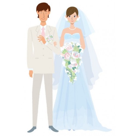 autocollant muraux mariage