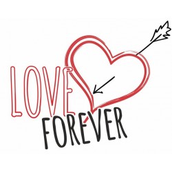 autocollants muraux love forever