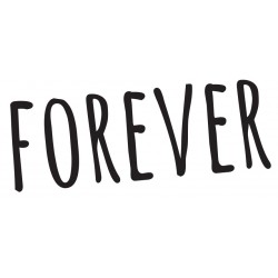 sticker muraux forever