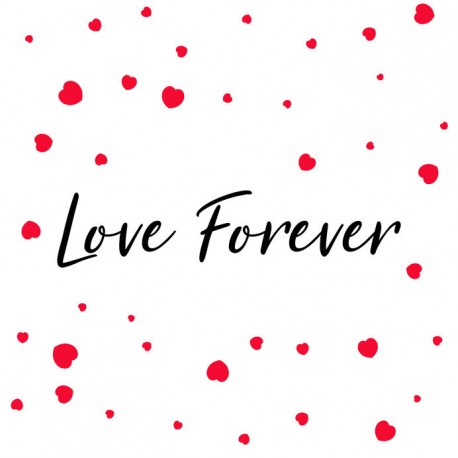 stickers mural mariage love forever