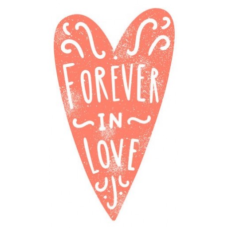 stickers muraux forever in love