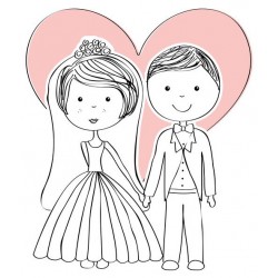 stickers muraux mariage deco