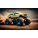 sticker mural monster truck pas cher