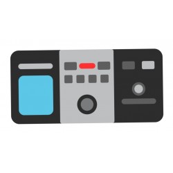 autocollant radar integre