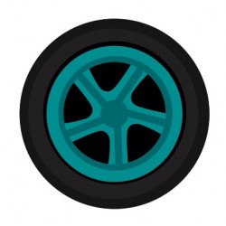 autocollant roue voiture