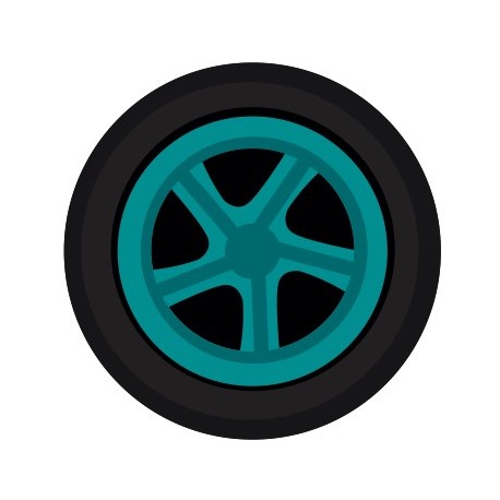 autocollant roue voiture