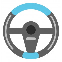 autocollants volant voiture