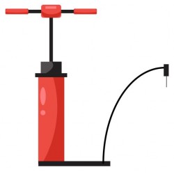 sticker pompe gonfleur