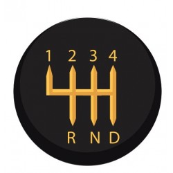 stickers boite de vitesse manuel