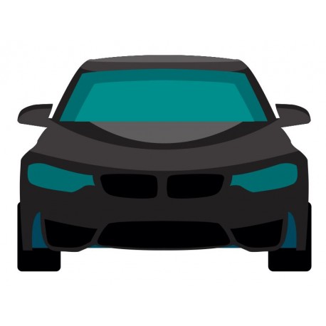 stickers voiture noire