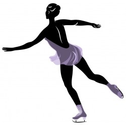 autocollants muraux patinage artistique pas cher