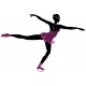 sticker muraux patinage artistique decoration