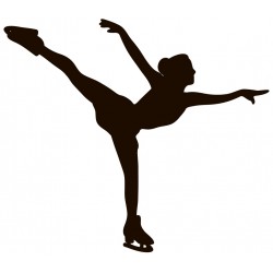 stickers mural patinage