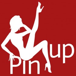 sticker mural pin up