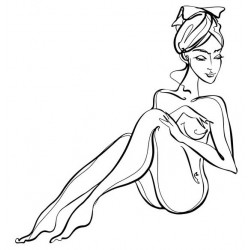 stickers muraux pin up